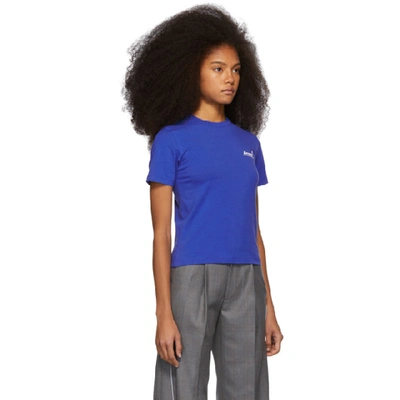 Shop Ader Error Blue Tight Arrow T-shirt In Sc17 Blue