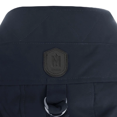 Shop Mackage Dixon Down Bomber Jacket Navy