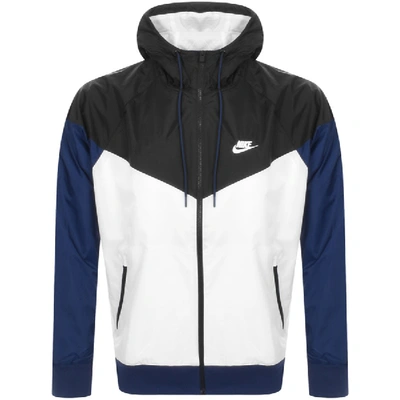 Nike Men's Sportswear Windrunner Jacket In White | ModeSens