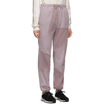 Shop Adidas Originals By Danielle Cathari Purple Dc Lounge Pants In A32s Soft V