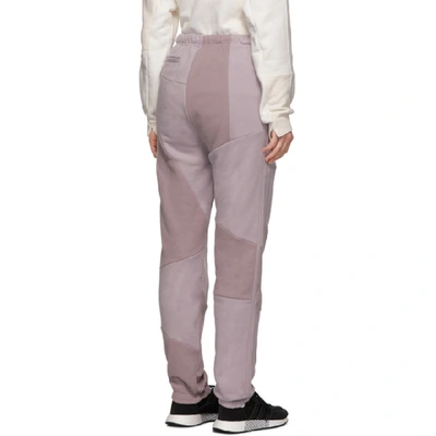 Shop Adidas Originals By Danielle Cathari Purple Dc Lounge Pants In A32s Soft V