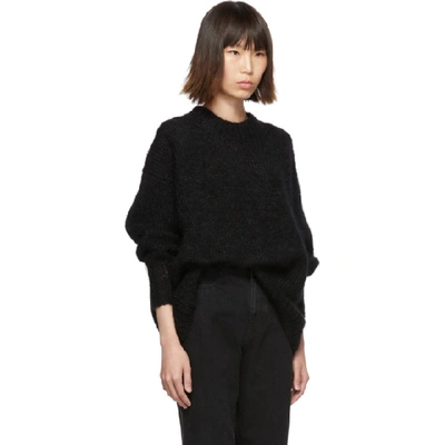 Shop Isabel Marant Black Idol Sweater In 01bk Black