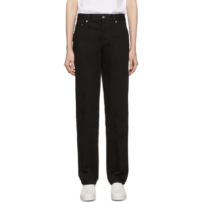 Shop Bottega Veneta Black Utility Jeans In 1000 Black