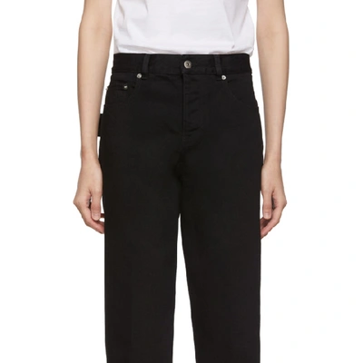 Shop Bottega Veneta Black Utility Jeans In 1000 Black