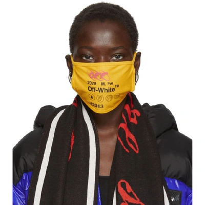 Shop Off-white Yellow Industrial Y013 Mask