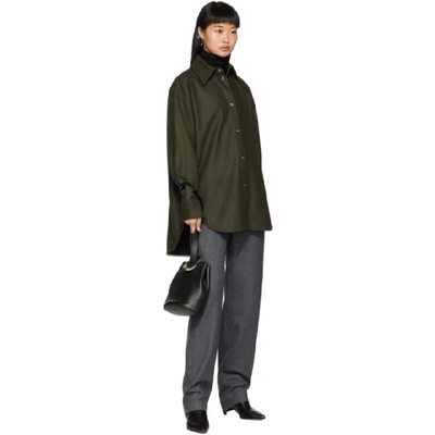TOTÊME TOTEME GREY NOVARA LONG TROUSERS 