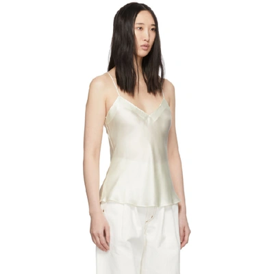 Shop Simone Perele Off-white Dream Tank Top In 030 Natural