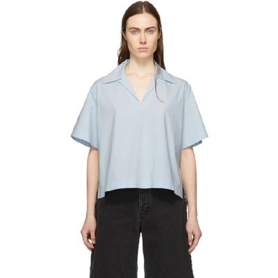 Shop Acne Studios Blue Sasha Shirt