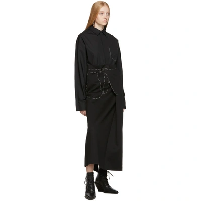 Shop Maison Margiela Black Mens Shirt In 900 Black