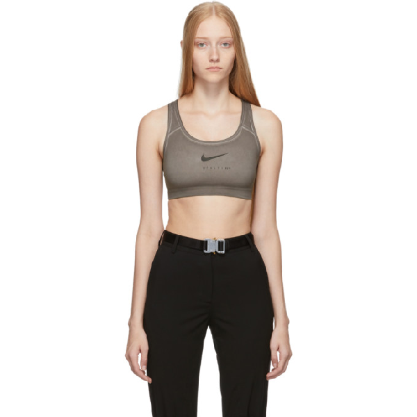 taupe sports bra