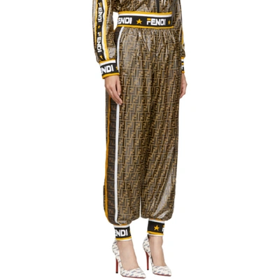 Shop Fendi Multicolor All Over  Mania Lounge Pant In F03qe Multi