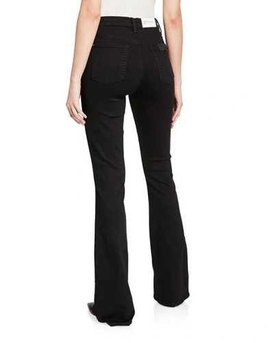 Shop 7 For All Mankind Ali High-rise Jeans In Black