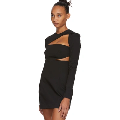 Shop 032c Black Cut-out Dress