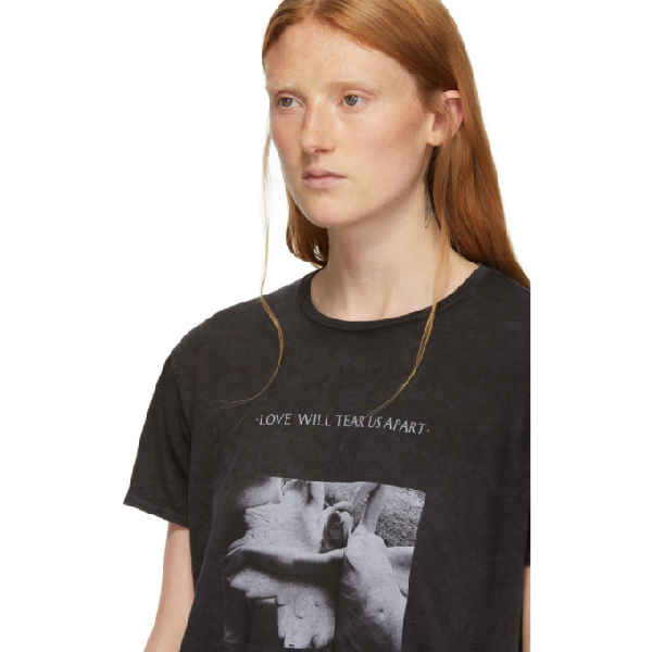 Love Will Tear Us Apart Album Oversized Hoodie R13 Denim