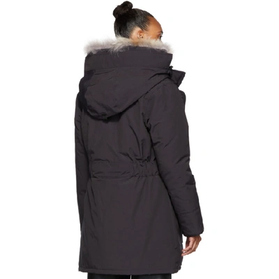 Shop Canada Goose Navy Down Trillium Parka In 67 Navy