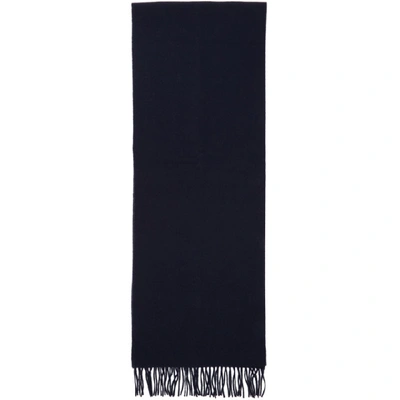 Shop Isabel Marant Navy Zalinea Classic Scarf In 30mi Midnig