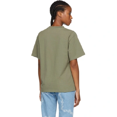 ARIES 绿色 CLASSIC TEMPLE T 恤