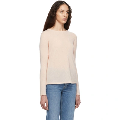 Shop Max Mara Pink Cashmere And Silk Zeno Sweater In 003 Pink