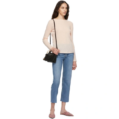 Shop Max Mara Pink Cashmere And Silk Zeno Sweater In 003 Pink