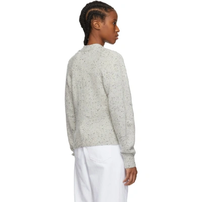 Shop Isabel Marant Grey Cashmere Caliba Cardigan In 02ly Lgrey