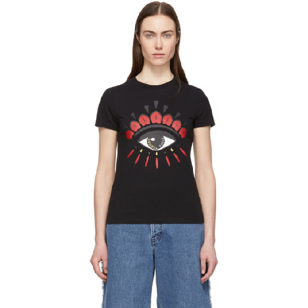 red and black kenzo t shirt