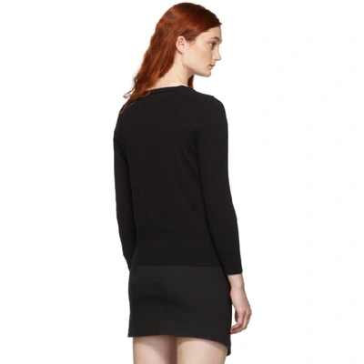 Shop Isabel Marant Étoile Isabel Marant Etoile Black Napoli Regular Knit Cardigan In 01bk Black