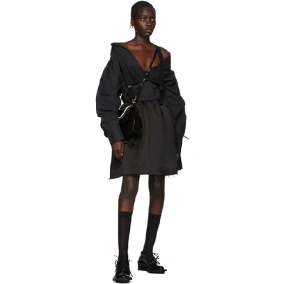 Shop Shushu-tong Shushu/tong Black Suspender Skirt