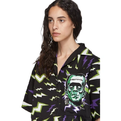 Shop Prada Black Universal Studios Edition Frankenstein Shirt