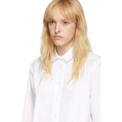 Shop Totême White Capri Shirt