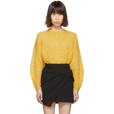 Shop Isabel Marant Yellow Idol Sweater In 10yw Yellow