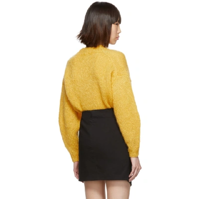 Shop Isabel Marant Yellow Idol Sweater In 10yw Yellow