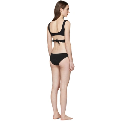 Shop Lisa Marie Fernandez Black Marie-louise Bikini