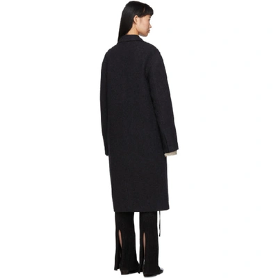 Shop Joseph Back Arles Coat In 0010 Black