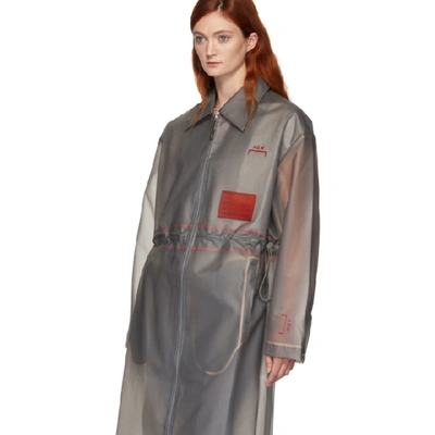 Shop A-cold-wall* Grey Mac Coat