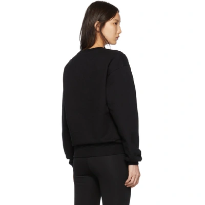 Shop Balenciaga Black Paris Flag Sweater In 1000 Black