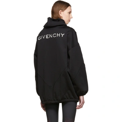 Shop Givenchy Black Detail Pullover In 001 Black