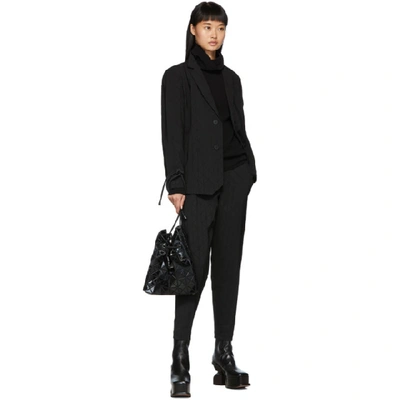 Shop Issey Miyake Black Blink Blazer