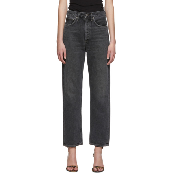 agolde black 90s jeans