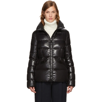 Shop Moncler Black Down Danae Jacket In 999 Black