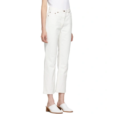 Shop The Row White Charlee Jeans In Wht White