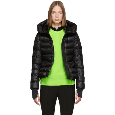 Shop Moncler Black Down Armotech Jacket In 999 Black