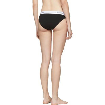 Shop Calvin Klein Underwear Black Modern Bikini Briefs