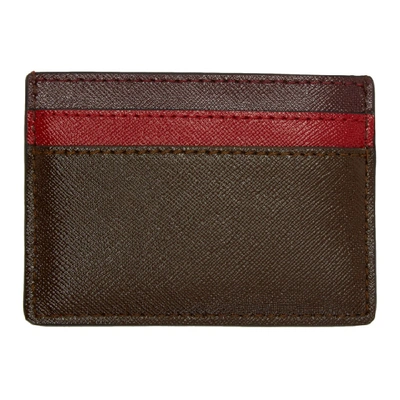 Shop Marc Jacobs Red Snapshot Card Holder