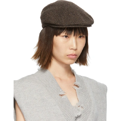 Shop Isabel Marant Taupe Gabor Cap In 50ta Taupe