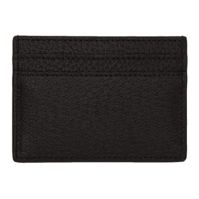 Shop Gucci Black Ophidia Card Holder In 1060 Black