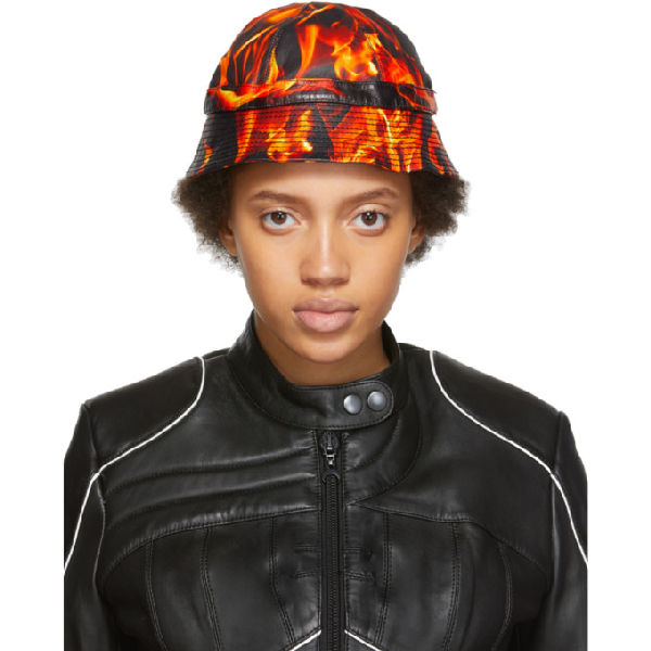flame bucket hat