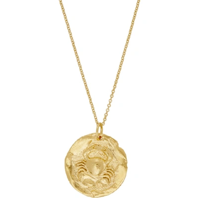 Shop Alighieri Gold The Scattered Decade Chapter I Necklace