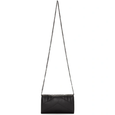 Shop Mackage Black Anata Wallet Bag In Blk/gunmeta