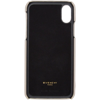 GIVENCHY 粉色 GV3 绗缝 IPHONE X 手机壳