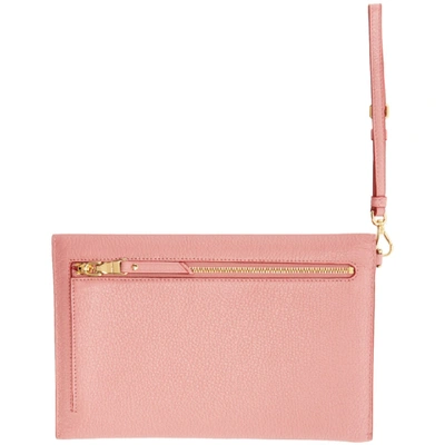 Shop Miu Miu Pink Love Envelope Wallet